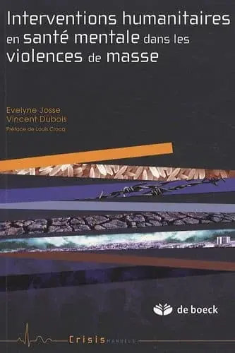 Couverture : Interventions humanitaires en santé mentale dans les violences de masse