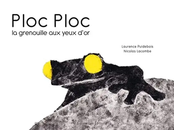 Couverture : Ploc Ploc: La grenouille aux yeux d'or