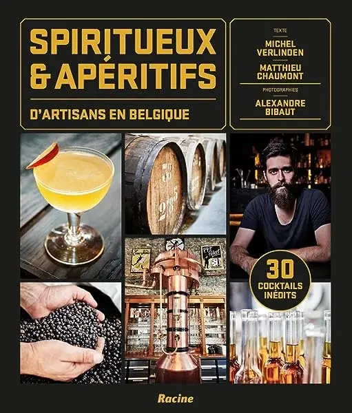 Couverture : Spiritueux et apéritifs d'artisans en Belgique