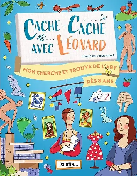 Couverture : Cache-cache avec Léonard: Mon cherche et trouve dans l'Art