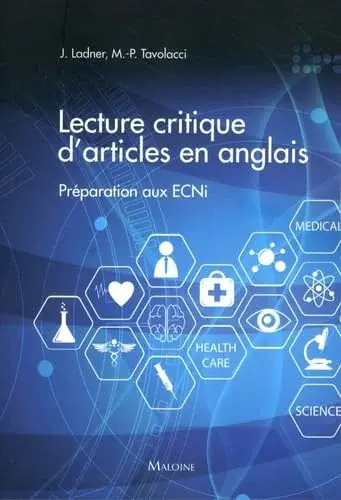 Couverture : Lecture critique d'articles en anglais