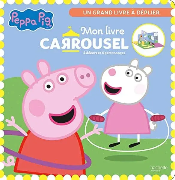 Couverture : Peppa Pig: Mon livre carrousel