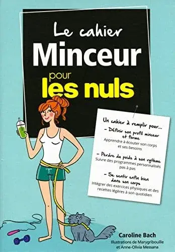 Couverture : Le cahier Minceur pour les Nuls