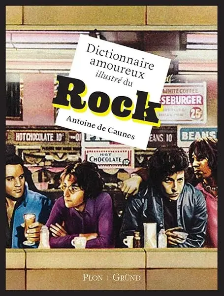 Couverture : Dictionnaire amoureux illustré du rock