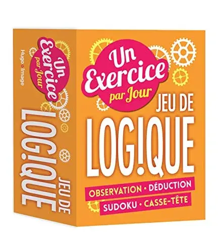 Couverture : Un Exercice par jour Jeu de logique 2019