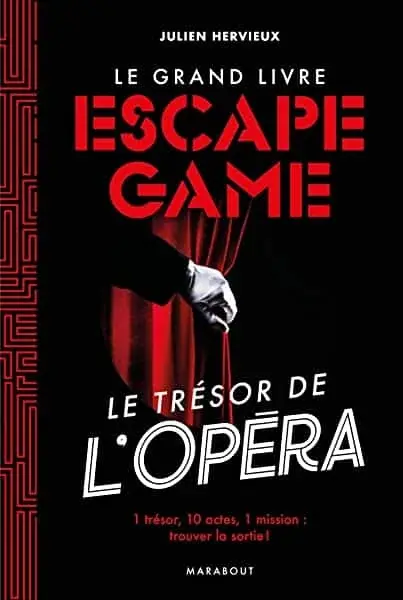 Couverture : Le grand livre de l'Escape game: Disparition à l'opéra