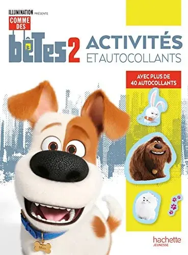 Couverture : Comme des bêtes 2-Activités et autocollants