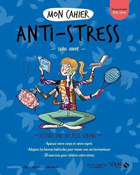 Couverture : Mon cahier anti-stress new