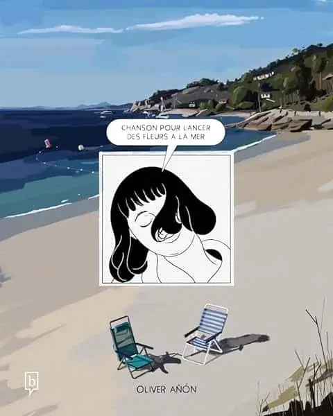 Couverture : Chanson pour lancer des fleurs à la mer