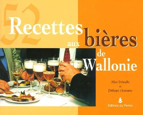 Couverture : 52 recettes aux bières de Wallonie