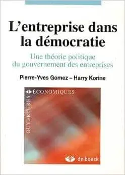 Couverture : GOMEZ…: ENTREPRISE DANS LA DEMOCRATIE