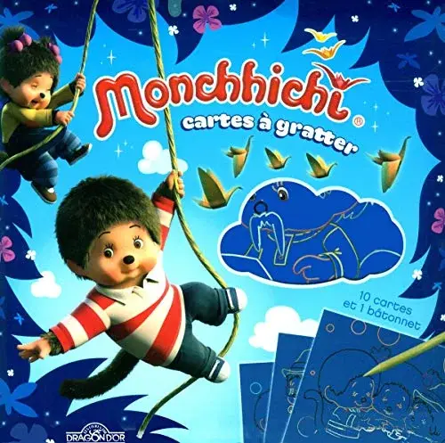 Couverture : Monchhichi: Cartes à gratter