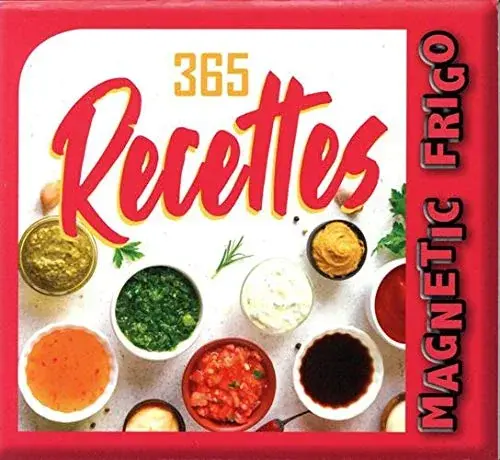 Couverture : Magnetic frigo 365 recettes 2021