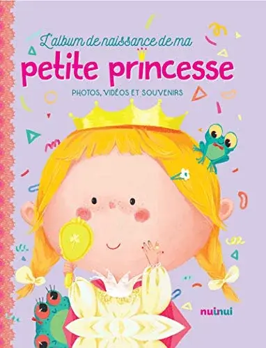 Couverture : L'album de naissance de ma petite princesse
