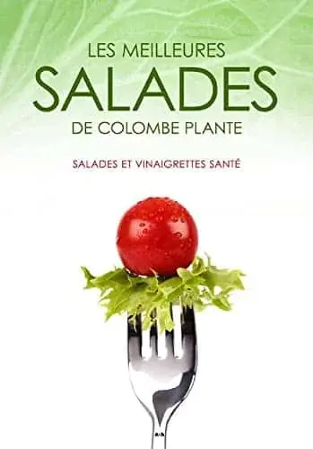 Couverture : Les meilleures salades de Colombe Plante