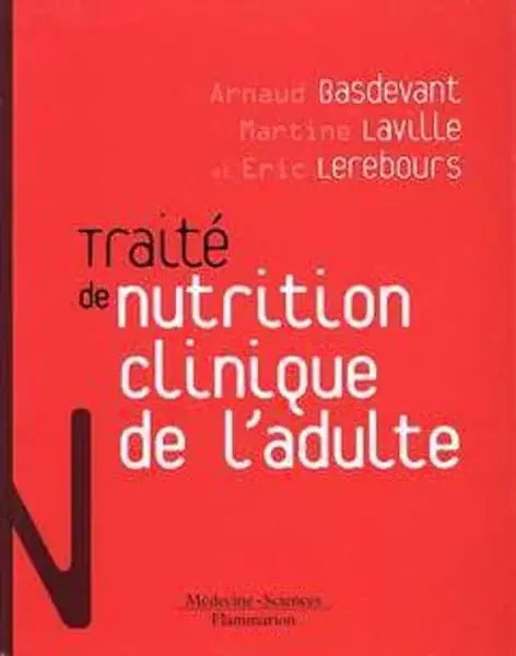 Couverture : Traité de nutrition clinique de l'adulte