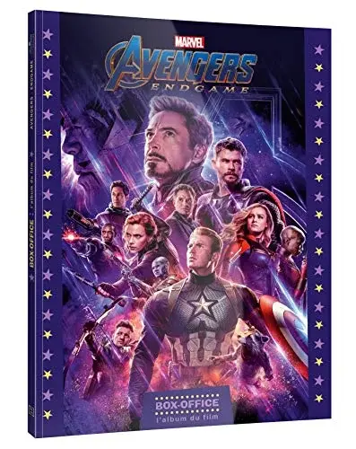 Couverture : AVENGERS ENDGAME: Box-Office: L'album du film: MARVEL: L'Album du film