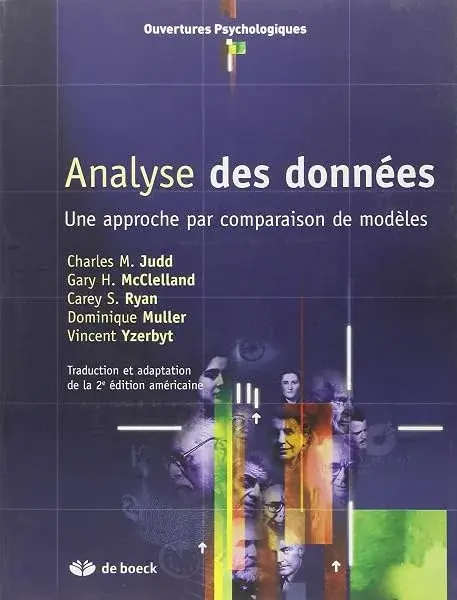 Couverture : Analyse des données: Une approche par comparaison de modèles