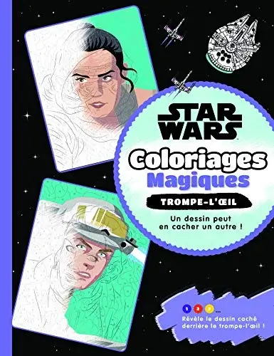 Couverture : STAR WARS: Coloriages Magiques: Trompe l'oeil