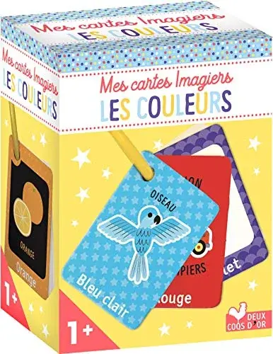 Couverture : Mes premières couleurs: cartes avec anneau