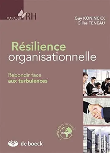 Couverture : Résilience organisationnelle: Rebondir face aux turbulences