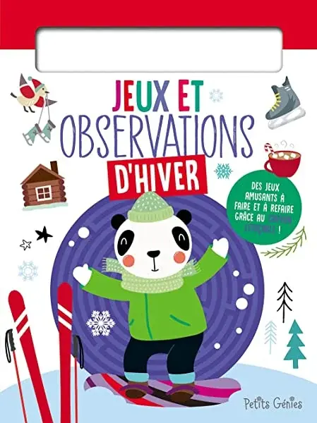 Couverture : Jeux et observations d'hiver