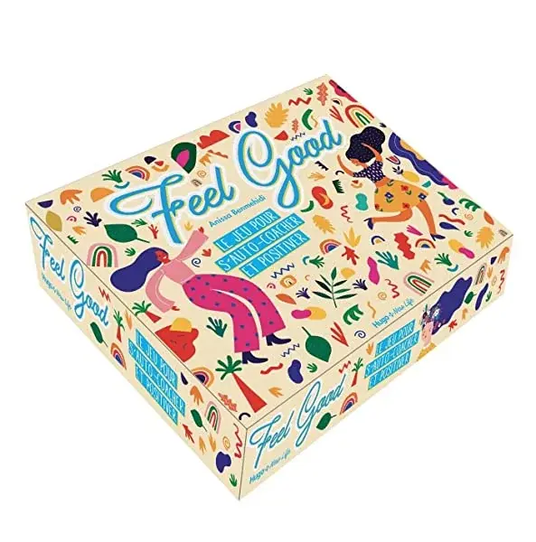 Couverture : Coffret Feel Good: Le jeu pour s'auto-coacher etpositiver: Le jeu pour s'auto-coacher et positiver