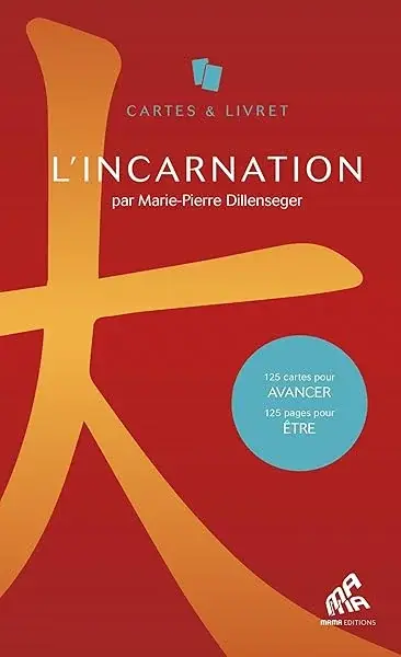 Couverture : Coffret L'Incarnation: 125 cartes pour avancer: 125 pages pour être