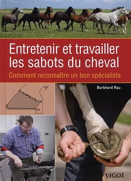 Couverture : Entretenir et travailler les sabots du cheval (0000)