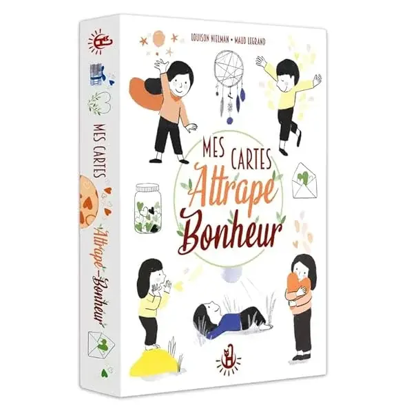 Couverture : Ma douce étoile: Mes cartes attrape-bonheur: Parentalité positive: Joie: Dès 3 ans