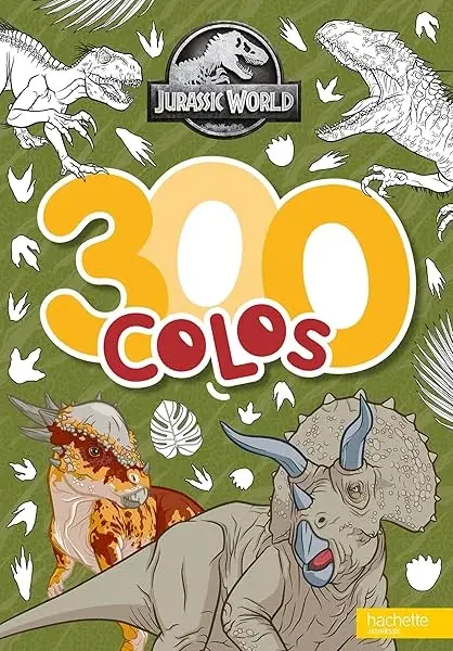 Couverture : Jurassic World: 300 colos: 300 colos