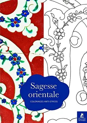 Couverture : Sagesse Orientale: Coloriages anti-stress