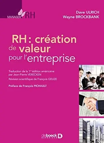 Couverture : ULRICH: RH : CREA VALEUR ENTREPRISE