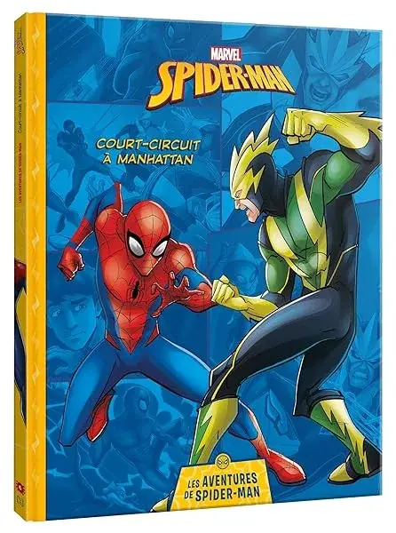 Couverture : MARVEL: Les Aventures de Spider-Man: Court-Circuit à Manhattan