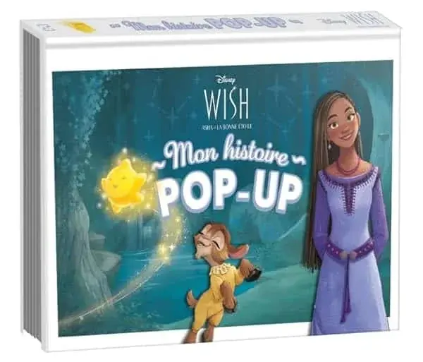 Couverture : WISH, ASHA ET LA BONNE ÉTOILE: Mon histoire pop-up: Disney