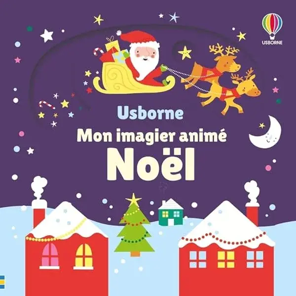 Couverture : Noël: Mon imagier animé: dès 6 mois
