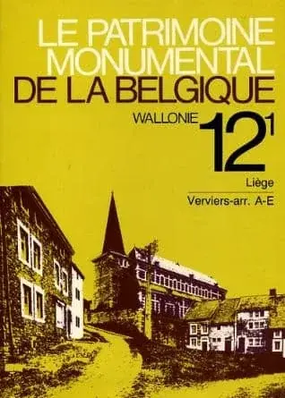 Couverture : Le patrimoine monumental de la Belgique vol 12.1