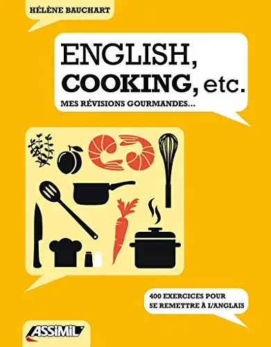 Couverture : English, cooking, etc. Mes révisions gourmandes
