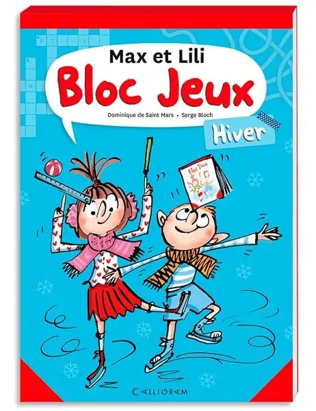 Couverture : Bloc jeux Max et Lili: Hiver