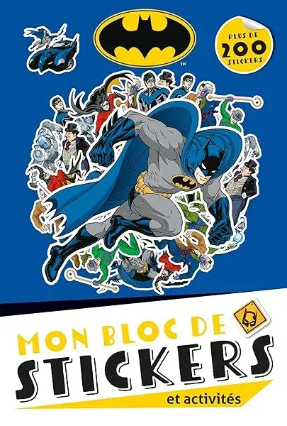 Couverture : Batman: Mon bloc de stickers et activités