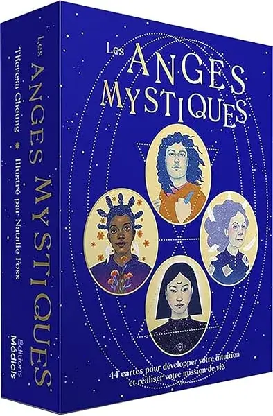 Couverture : Les Anges mystiques: 44 cartes pour développer votre intuition et réaliser votre mission de vie