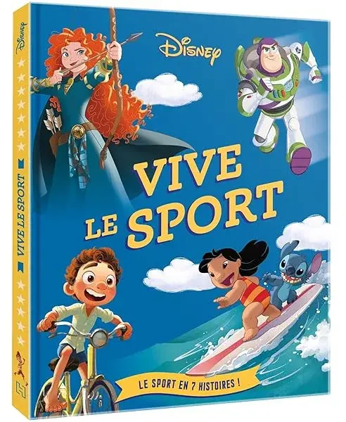 Couverture : DISNEY: Vive le sport !: Le sport en 7 histoires