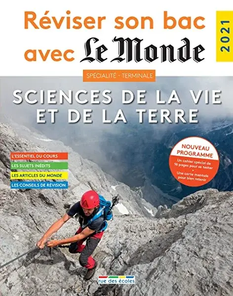 Couverture : Réviser son bac avec Le Monde 2021 : spécialité SVT, Terminale, Nouveau programme