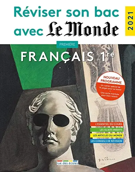 Couverture : Réviser son bac avec le Monde : Français 1re 2021
