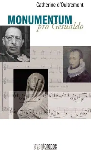 Couverture : Monumentum pro Gesualdo