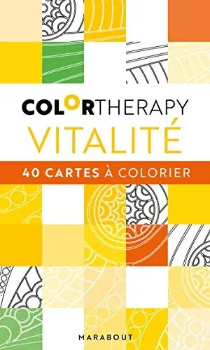 Couverture : Color Therapy: Vitalité