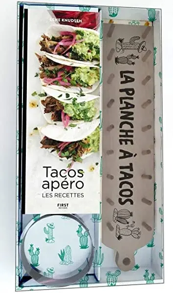 Couverture : Coffret La planche à tacos apéro