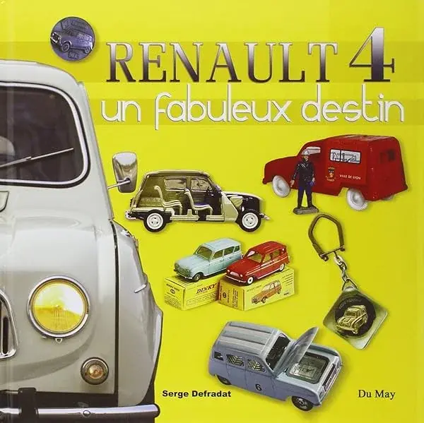 Couverture : Renault 4, un fabuleux destin