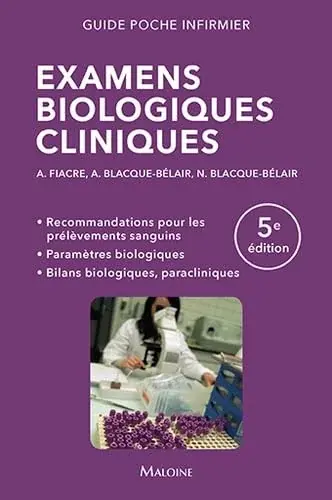 Couverture : Examens biologiques cliniques, 5e éd.
