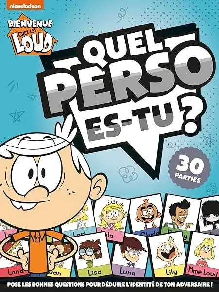 Couverture : Bienvenue chez les Loud-Quel perso es-tu ?